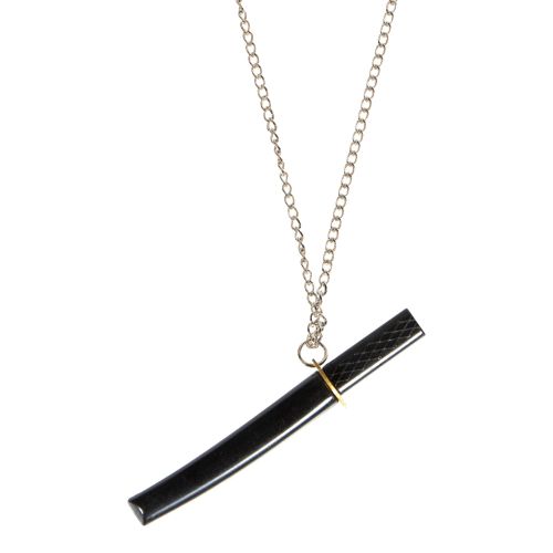 Samurai Sword with Scabbard Necklace