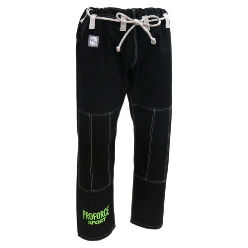 ProForce Sport Ripstop BJJ Pant w/ Neon Green logo