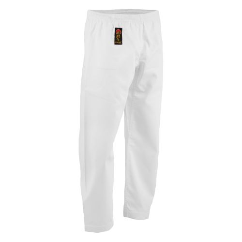 ProForce&reg; Gladiator Karate Pants (Elastic Drawstring) 6 oz. 55/45 Blend White #000