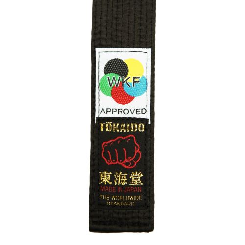 Tokaido&#174; 1.75" Black Satin Belt
