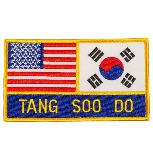 Patch USA/Korea TSD 4.75"x2.75"