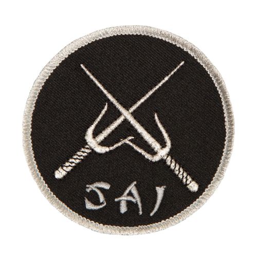 Patch Sai Black & Silver 3"