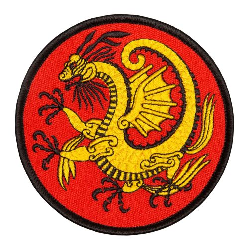 Patch Gold Dragon 4"