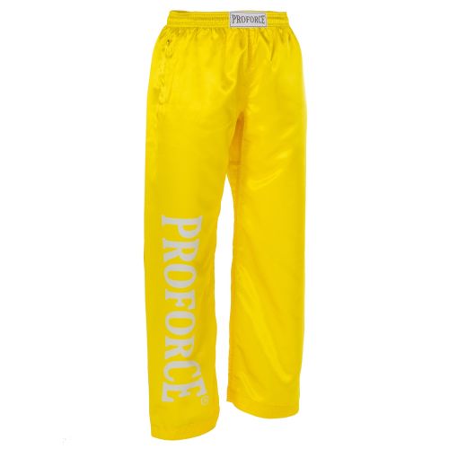 ProForce Sport Yellow Satin Demo Pants