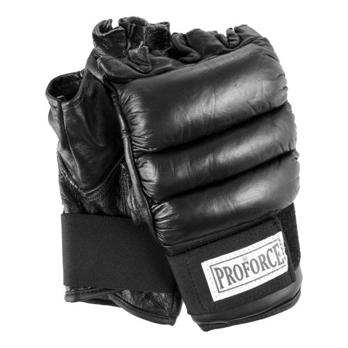 PF Fingerless Grappling Gloves Leather