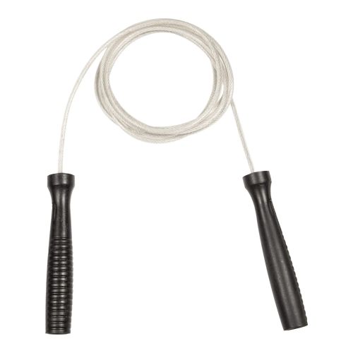 JUMPROPE "VELOCITY"  PLASTIC HANDLES 9-FT STEEL CABLE