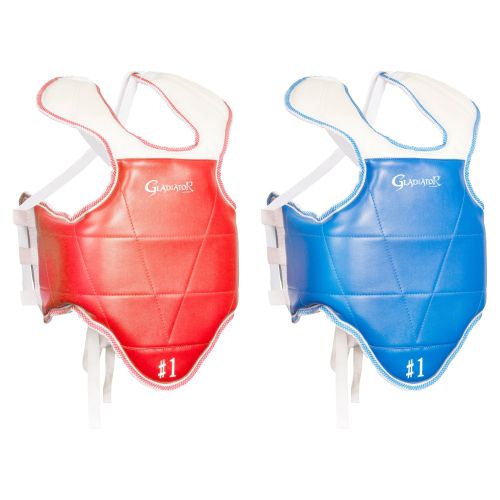 ProForce&reg; Gladiator TKD Reversible Chest Guard - Solid Target