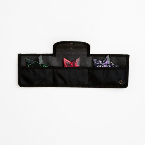 6 Point Black Star Set (3 Piece Set)